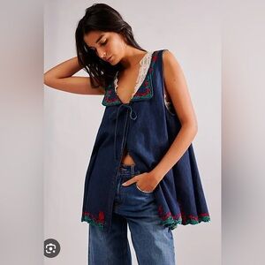 Zina Denim Tunic